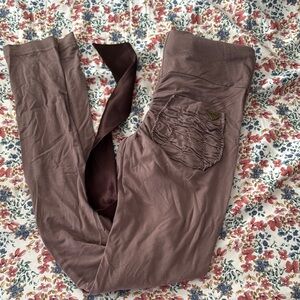 Cute Booty Lounge Brown Leggings